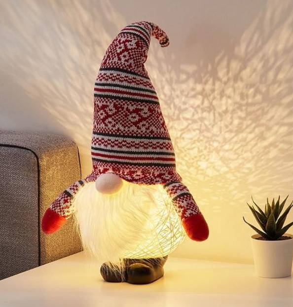 Santa Claus night light table lamp