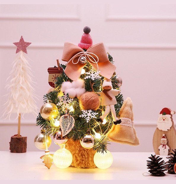 tabletop artificial christmas trees with lights